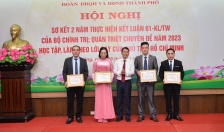 Đảng bộ cơ quan Văn phòng Đoàn đại biểu Quốc hội và HĐND thành phố sơ kết 2 năm thực hiện Kết luận 01 của Bộ Chính trị