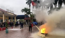 Công an quận Dương Kinh tuyên truyền, phổ biến kiến thức về phòng cháy chữa cháy và cứu nạn cứu hộ trên địa bàn phường Hưng Đạo