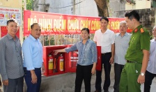 Các mô hình “Tổ liên gia an toàn phòng cháy, chữa cháy”, “Điểm chữa cháy công cộng”: