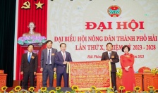 Đồng chí Trần Quang Tường được tín nhiệm bầu tái cử giữ chức Chủ tịch Hội Nông dân thành phố nhiệm kỳ 2023-2028