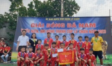 Bế mạc giải bóng đá nam thiếu niên, nhi đồng tranh cúp Lê Chân năm 2023