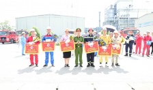 Hội thao kỹ thuật an toàn PCCC Cụm Doanh nghiệp an toàn PCCC Khu Kinh tế Đình Vũ