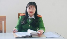 Trung tá Vũ Thị Trang – Trưởng Công an xã tận tâm, trách nhiệm