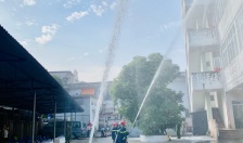 Thực tập phương án chữa cháy và cứu nạn cứu hộ tại Nhà nghỉ Bank Star I, phường Hải Sơn, quận Đồ Sơn