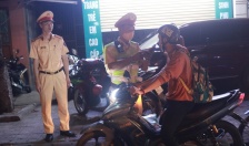 Công an quận Kiến An: Xử phạt gần 600 trường hợp vi phạm Luật Giao thông đường bộ