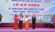 Trường Đại học Hàng hải Việt Nam tổ chức Lễ Kỷ niệm 41 năm ngày Nhà giáo Việt Nam