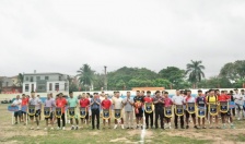 Khai mạc Giải bóng đá thanh niên huyện Kiến Thuỵ năm 2024