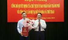 Đồng chí Đỗ Thanh Bình được điều động, bổ nhiệm giữ chức vụ Phó Giám đốc Sở Văn hóa và Thể thao