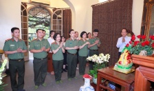 Ban Chuyên đề An ninh Hải Phòng: Thăm, dâng hương tưởng niệm tại gia đình cố Đại tướng Võ Nguyên Giáp