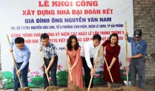 Khởi công xây dựng nhà “Đại đoàn kết” cho hộ khó khăn trên địa bàn phường Vĩnh Niệm, quận Lê Chân