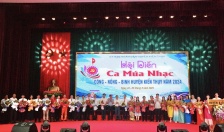 Sôi nổi Hội diễn ca múa nhạc Công – Nông - Binh huyện Kiến Thụy năm 2024