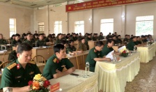 77 đồng chí tham gia lớp bồi dưỡng kiến thức Quốc phòng và an ninh đối tượng 3 khóa 81