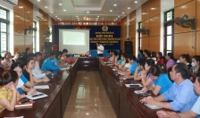 LĐLĐ huyện Vĩnh Bảo: Gần 100 cán bộ công đoàn doanh nghiệp, trường học tập huấn nghiệp vụ an toàn vệ sinh lao động