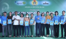LĐLĐ huyện Tiên Lãng:  75 triệu đồng được trao tặng tại chương trình Cảm ơn người lao động