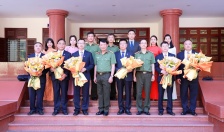 Đoàn công tác CATP Thiên Tân (Trung Quốc) thăm, làm việc với CATP Hải Phòng
