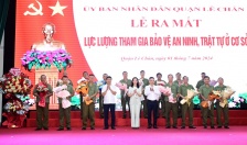 Quận Lê Chân: Ra mắt Lực lượng tham gia bảo vệ ANTT ở cơ sở