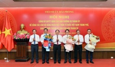 Ban Tổ chức Thành ủy; Ban Dân vận Thành ủy; Ủy ban MTTQ Việt Nam thành phố có lãnh đạo mới