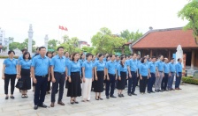 Liên đoàn Lao động thành phố dâng hương tưởng nhớ đồng chí Nguyễn Đức Cảnh và tri ân các anh hùng liệt sĩ