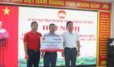 Tiếp nhận, trao tặng nhà “Đại đoàn kết” cho các hộ gia đình có công, hộ có hoàn cảnh khó khăn trên địa bàn quận Lê Chân