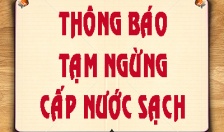 Thông báo ngừng cấp nước tuyến đường Tôn Đức Thắng, khu vực ảnh hưởng cấp nước thuộc một phần xã An Đồng - huyện An Dương, phường Sở Dầu - quận Hồng Bàng