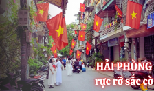 Thành phố Hải Phòng rực rỡ cờ hoa chào mừng ngày Quốc khánh