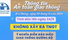 Thông tin an toàn giao thông ngày 24/9/2024