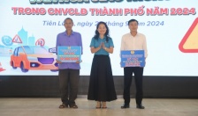 Sôi nổi Ngày hội Văn hoá giao thông trong công nhân viên chức lao động thành phố