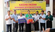 Khánh thành “Nhà đại đoàn kết” cho gia đình ông Vũ Tuấn Bắc, phường Tràng Minh (quận Kiến An)