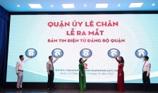 Quận ủy Lê Chân:  Phát động Hội thi “Lê Chân trong trái tim tôi” lần thứ VI và ra mắt Bản tin điện tử Đảng bộ quận