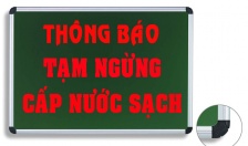 Thông báo ngừng cấp nước tuyến đường ĐT.351, khu vực thuộc các xã Hồng Thái, Đồng Thái, Đặng Cương, Quốc Tuấn - huyện An Dương