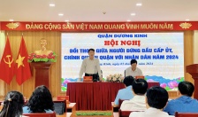 Quận Dương Kinh: Đối thoại trực tiếp giữa người đứng đầu cấp ủy, chính quyền với Nhân dân quận