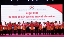 Hội thi kỹ năng sơ cấp cứu Chữ thập đỏ thành phố lần thứ VII năm 2024