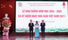 Trường Cao đẳng Y tế Hải Phòng long trọng tổ chức Lễ khai giảng năm học 2024 - 2025