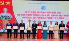 Trường Đại học Y Dược Hải Phòng: Kỷ niệm 42 năm ngày Nhà giáo Việt Nam và gặp mặt kỷ niệm 45 năm xây dựng và phát triển 