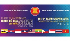 Triển lãm Tranh Đồ họa các nước ASEAN 2024 diễn ra từ ngày ngày 6/12 đến 20/12/2024 