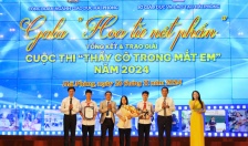 Trao 96 giải tại Cuộc thi “Thầy cô trong mắt em” năm 2024