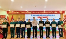 Quận Dương Kinh tổng kết công tác quốc phòng, quân sự địa phương năm 2024