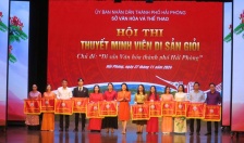 Sôi nổi Hội thi thuyết minh viên di sản giỏi kỷ niệm 79 năm Ngày Di sản văn hoá Việt Nam