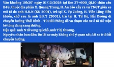 Thông tin an toàn giao thông ngày 2/12/2024