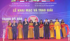 Lần đầu tiên tranh Đồ họa các nước ASEAN 2024 được triển làm tại Hải Phòng