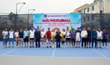     Bộ Tư lệnh Vùng Cảnh sát biển 1 khai mạc giải thi đấu pickleball