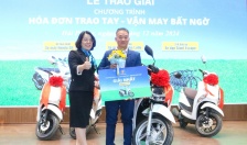 Công ty Xăng dầu khu vực III  Trao giải chương trình khuyến mại “Hóa đơn trao tay – Vận may bất ngờ”