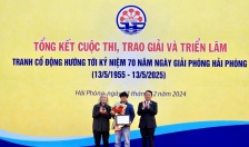 Tổng kết Cuộc thi, trao giải và triển lãm tranh cổ động hướng tới kỷ niệm 70 năm Ngày Hải Phòng giải phóng