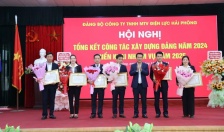 Điện lực Hải Phòng: Tổng kết công tác xây dựng Đảng năm 2024, triển khai nhiệm vụ năm 2025