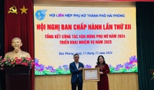 Hội Liên hiệp phụ nữ TP Hải Phòng: Biểu dương 93 tập thể, cá nhân hoàn thành xuất sắc nhiệm vụ năm 2024