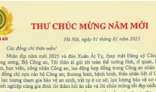 Bộ trưởng Lương Tam Quang gửi Thư chúc mừng năm mới 2025