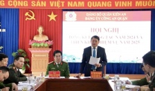 Đảng ủy Công an quận Kiến An triển khai nhiệm vụ năm 2025