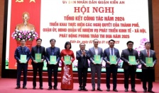 Quận Kiến An: Triển khai nhiệm vụ phát triển kinh tế, xã hội và phát động phong trào thi đua năm 2025