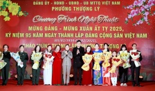 Phường Thượng Lý tổ chức chương trình nghệ thuật chào mừng 95 năm Ngày thành lập Đảng Cộng sản Việt Nam (3/2/1930 – 3/2/2025)