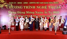 Quận Hồng Bàng tổ chức Chương trình nghệ thuật chào mừng kỷ niệm 95 năm thành lập Đảng